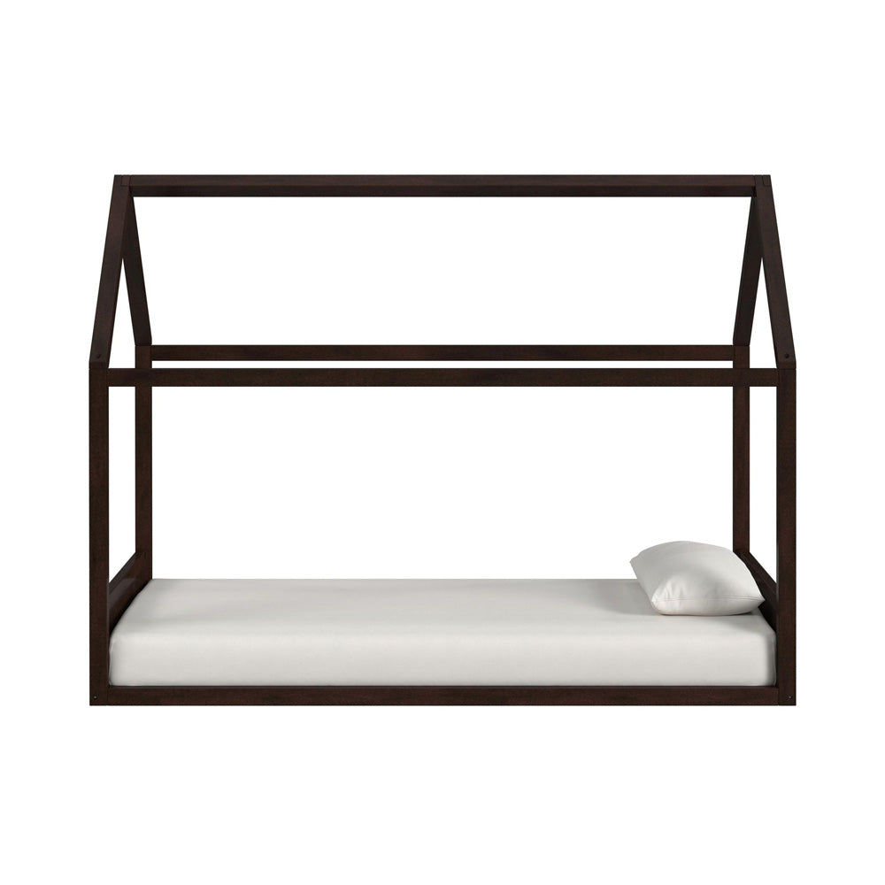 Picket House Furnishings - Santino Twin Montessori Bed in Espresso - SM585TB view 2