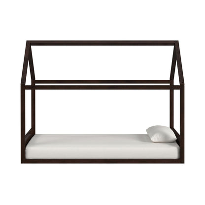 Picket House Furnishings - Santino Twin Montessori Bed in Espresso - SM585TB view 2
