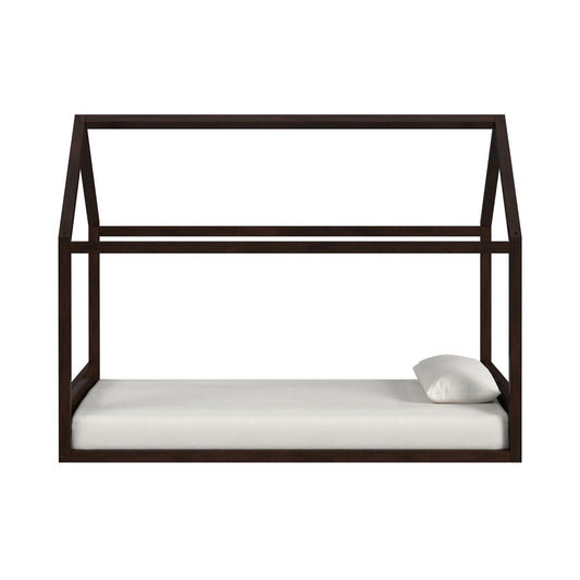 Picket House Furnishings - Santino Twin Montessori Bed in Espresso - SM585TB view 2