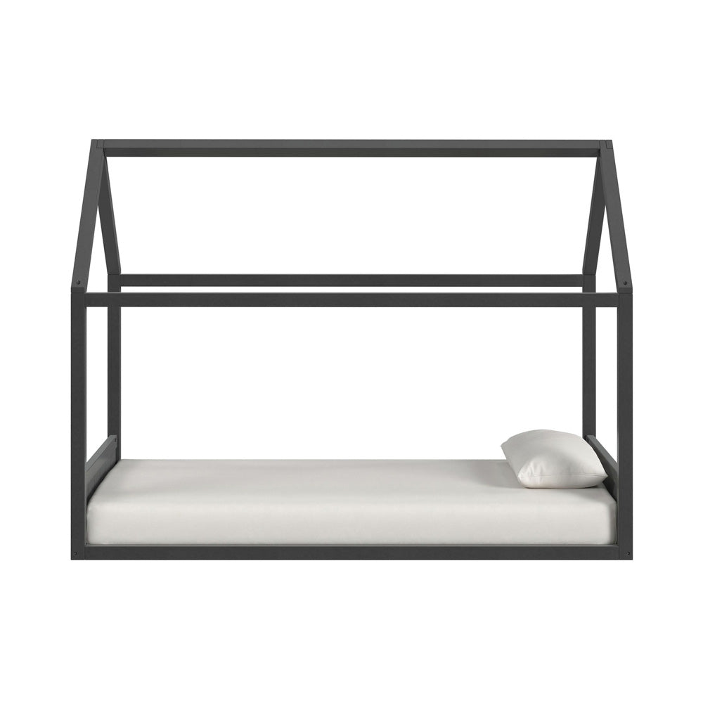 Picket House Furnishings - Santino Twin Montessori Bed in Grey - SM385TB view 2