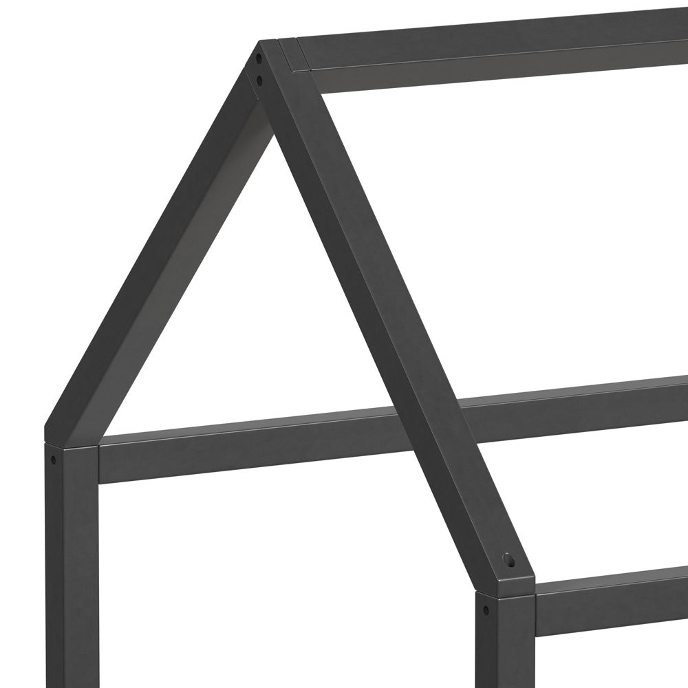 Picket House Furnishings - Santino Twin Montessori Bed in Grey - SM385TB view 5