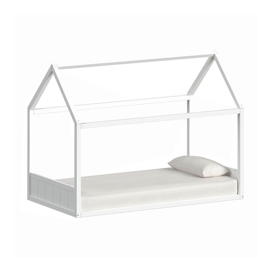 Picket House Furnishings - Santino Twin Montessori Bed in White - SM785TB view 1