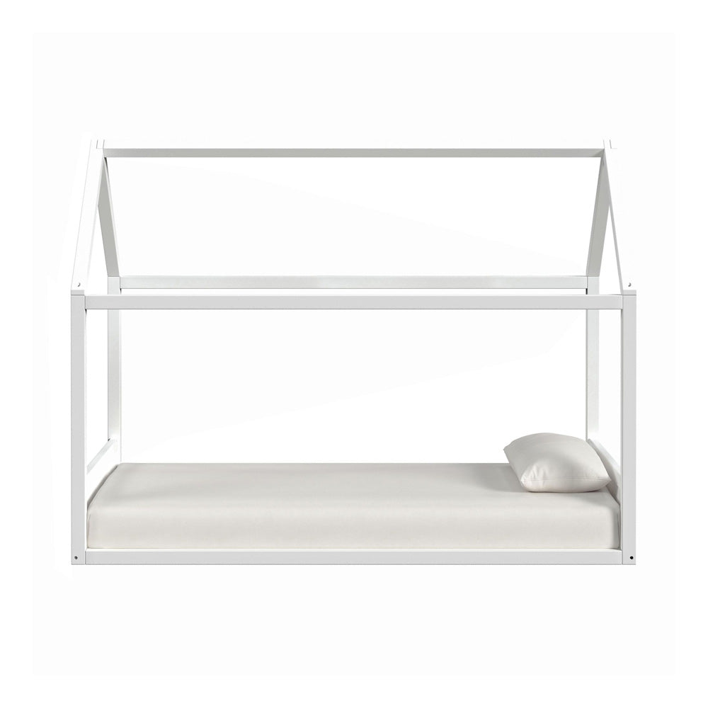 Picket House Furnishings - Santino Twin Montessori Bed in White - SM785TB view 2