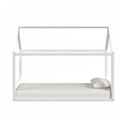 Picket House Furnishings - Santino Twin Montessori Bed in White - SM785TB view 2