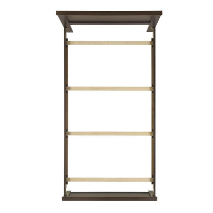 Picket House Furnishings - Santino Twin Panel Bed in Espresso - SM590TB veiw 2