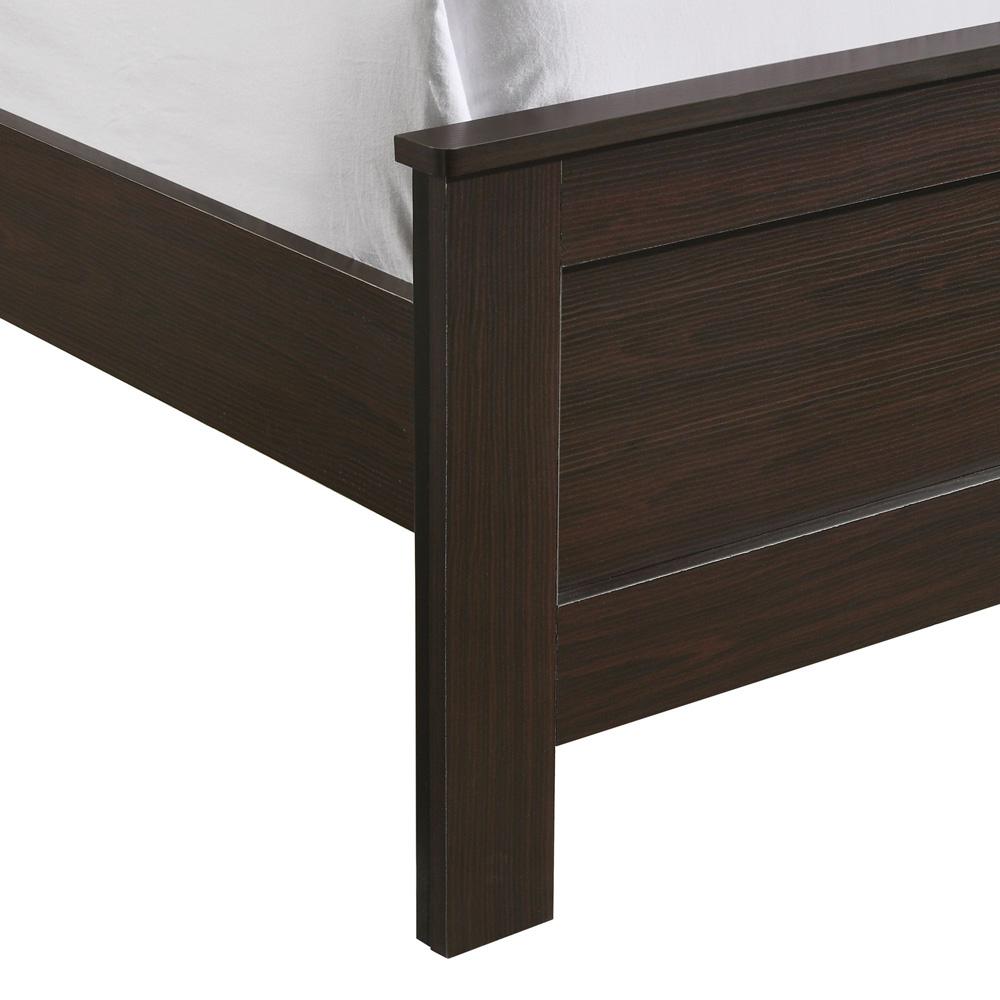 Picket House Furnishings - Santino Twin Panel Bed in Espresso - SM590TB veiw 3
