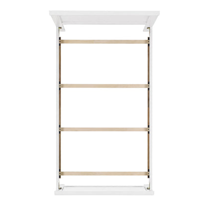 Picket House Furnishings - Santino Twin Panel Bed in White - SM790TB view 4