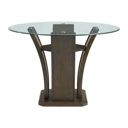 Picket House Furnishings - Simms 5PC Round Counter Height Dining Set-Table & Four Chairs - DPR5005PCDT veiw 3