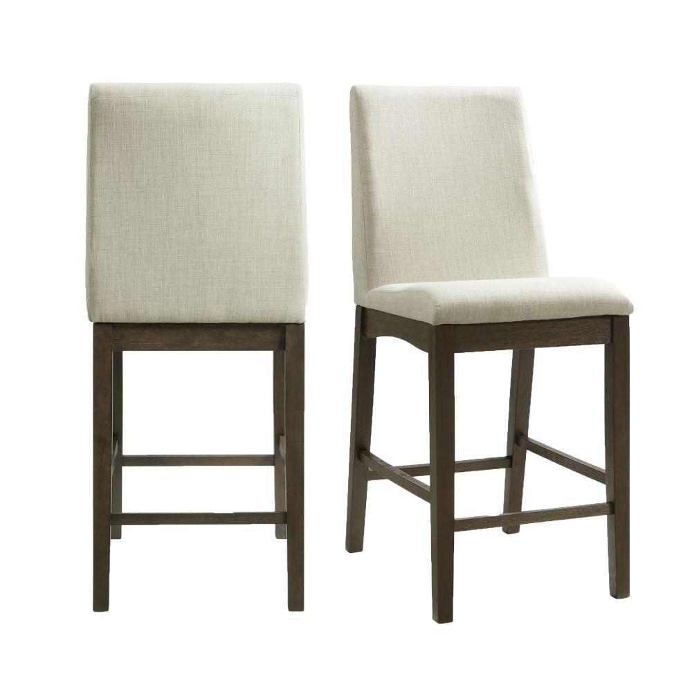 Picket House Furnishings - Simms Counter Height Side Chair in Walnut (Set of 2) - DPR500CSC veiw 1