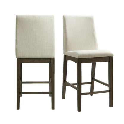 Picket House Furnishings - Simms Counter Height Side Chair in Walnut (Set of 2) - DPR500CSC veiw 1