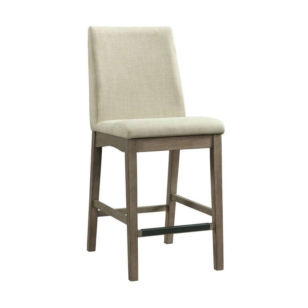 Picket House Furnishings - Simms Counter Side Chair in Grey (Set of 2) - DPR300CSCN veiw 2