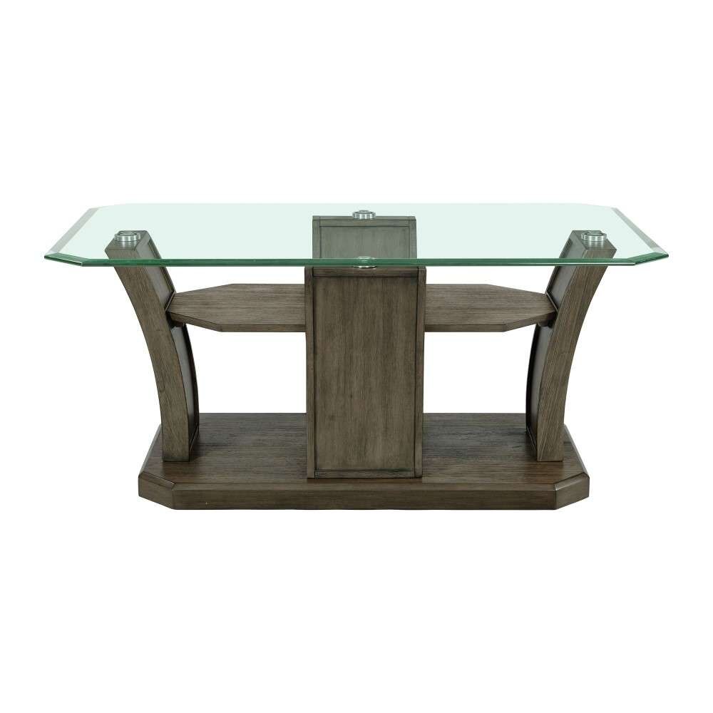 Picket House Furnishings - Simms Rectangular Coffee Table in Grey - TPR350CT veiw 3