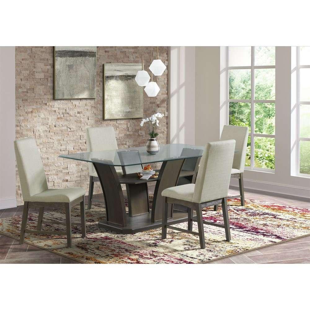 Picket House Furnishings - Simms Rectangular Counter Dining 5PC Set - DPR5005PCDRC veiw 1
