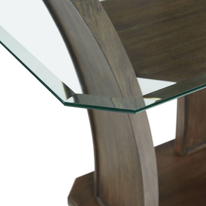 Picket House Furnishings - Simms Rectangular Counter Table in Walnut - DPR500CDTB veiw 3