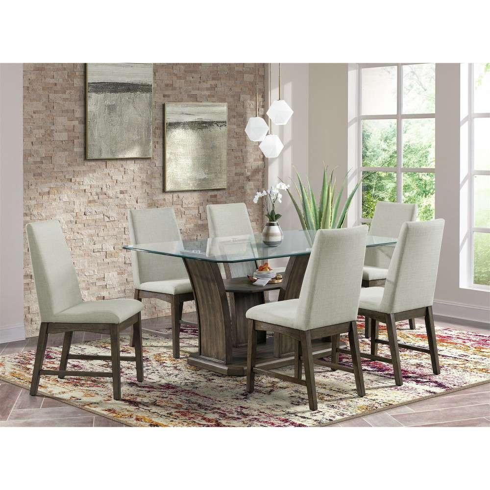 Picket House Furnishings - Simms Rectangular Dining Table in Grey - DPR300DTB veiw 2