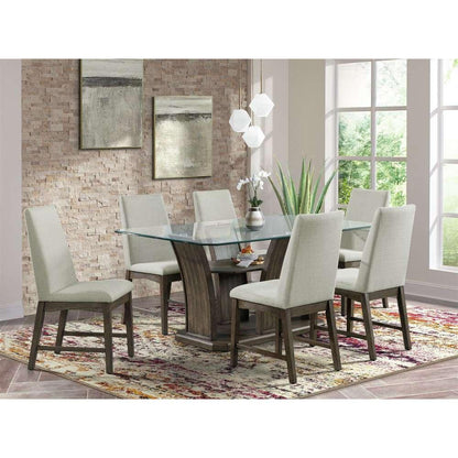 Picket House Furnishings - Simms Rectangular Dining Table in Grey - DPR300DTB veiw 2