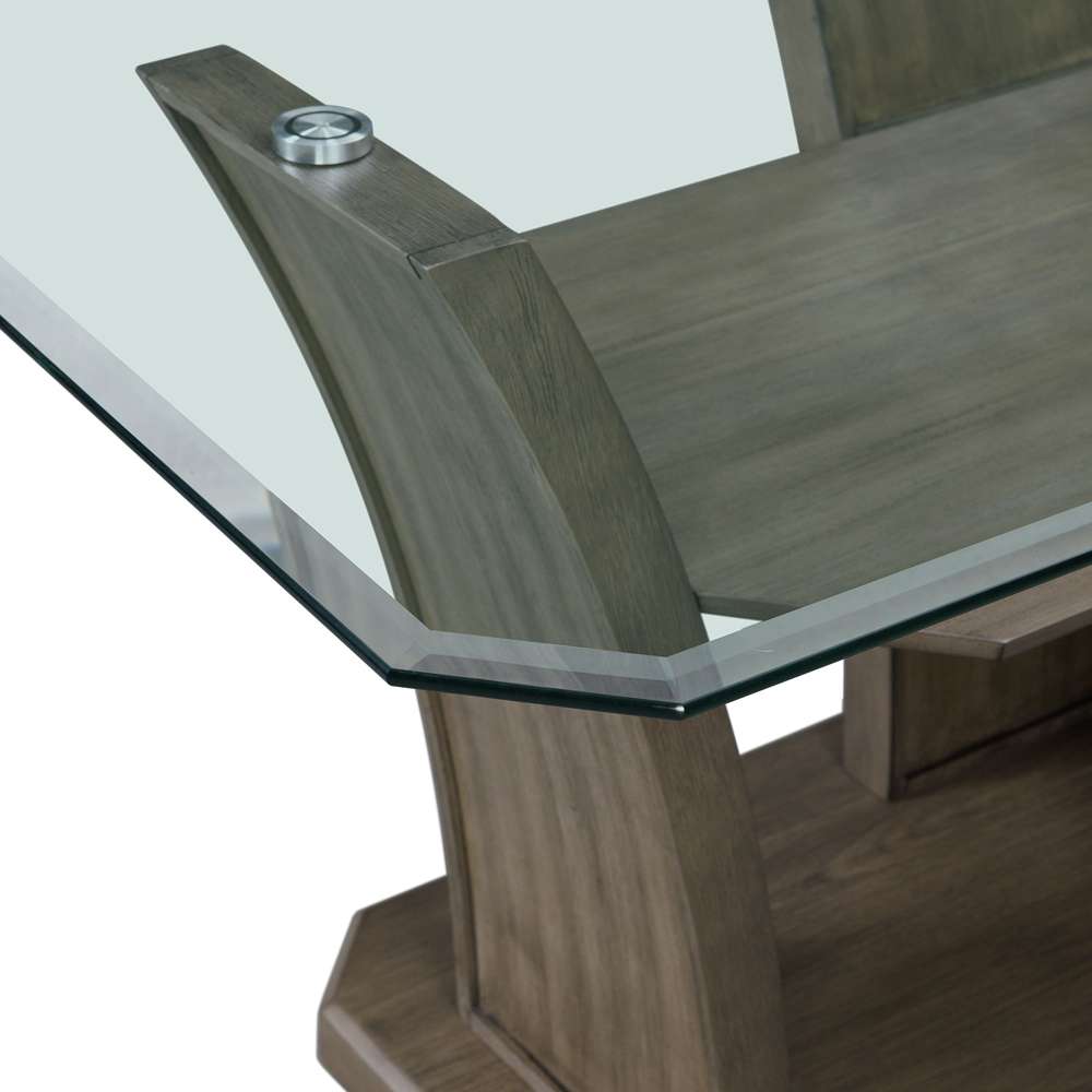 Picket House Furnishings - Simms Rectangular Dining Table in Grey - DPR300DTB veiw 5