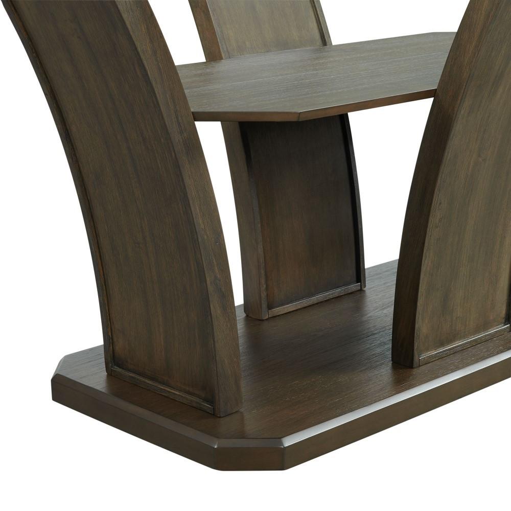 Picket House Furnishings - Simms Rectangular Dining Table in Walnut - DPR500DTB veiw 4
