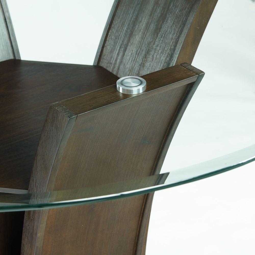 Picket House Furnishings - Simms Round Counter Height Dining Table in Walnut - DPR500CDT veiw 5