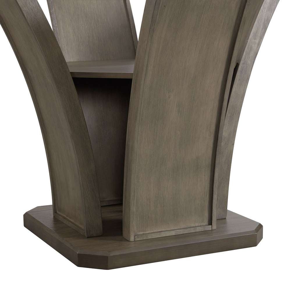 Picket House Furnishings - Simms Round Dining Table in Grey - DPR300RDTTB veiw 5