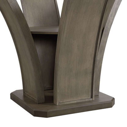 Picket House Furnishings - Simms Round Dining Table in Grey - DPR300RDTTB veiw 5