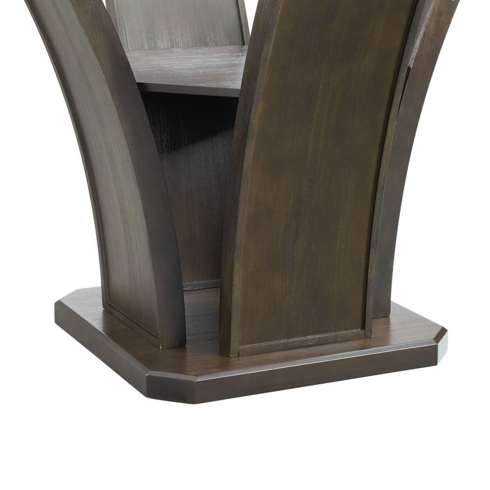 Picket House Furnishings - Simms Round Standard Height Dining Table in Walnut - DPR500RDTTB veiw 4