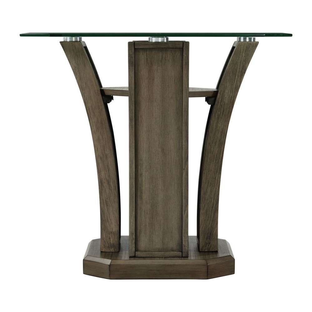 Picket House Furnishings - Simms Square End Table in Grey - TPR350ET veiw 4