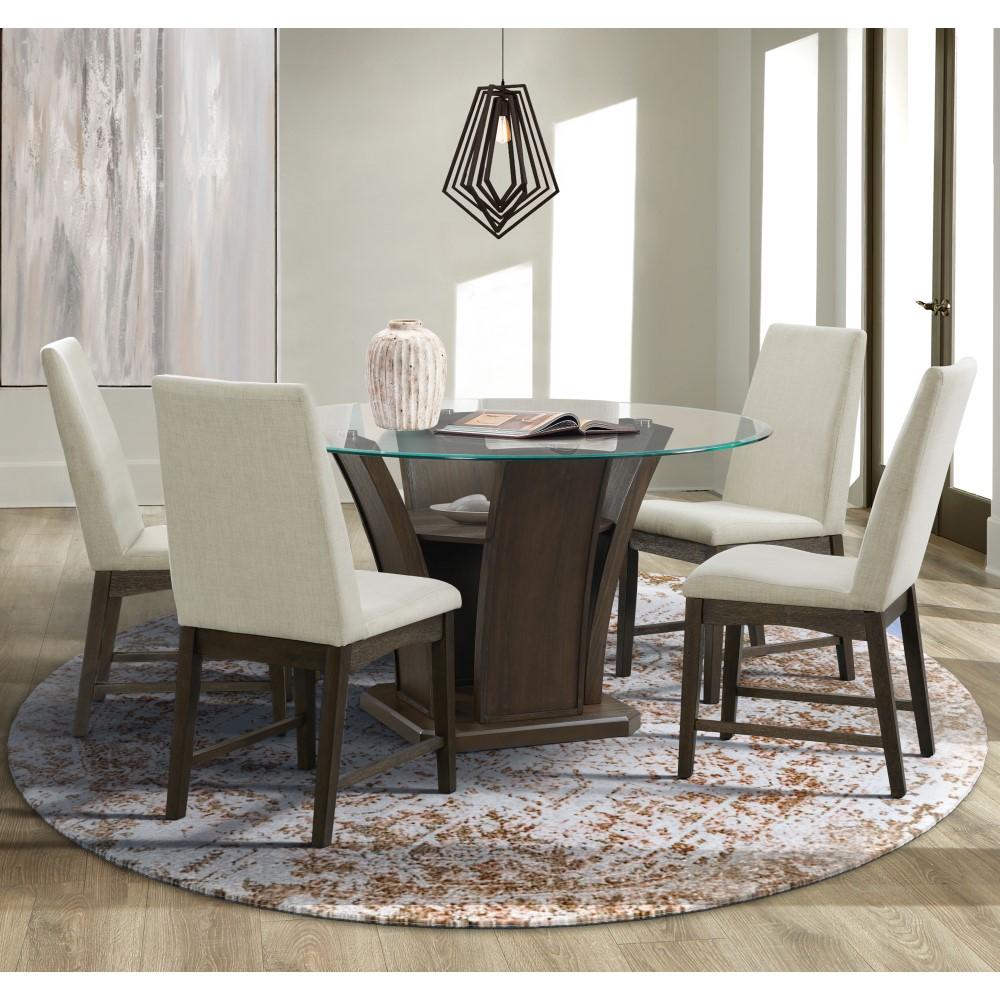 Picket House Furnishings - Simms Standard Height Side Chair in Walnut (Set of 2) - DPR500SC veiw 5