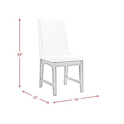 Picket House Furnishings - Simms Standard Height Side Chair in Walnut (Set of 2) - DPR500SC veiw 10