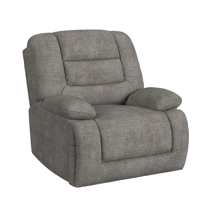 Picket House Furnishings -  Snyder P3 Recliner W/Heat Massage, zero gravity, memory foam in Amount Grey - U-17750-11582-105PPP view 1