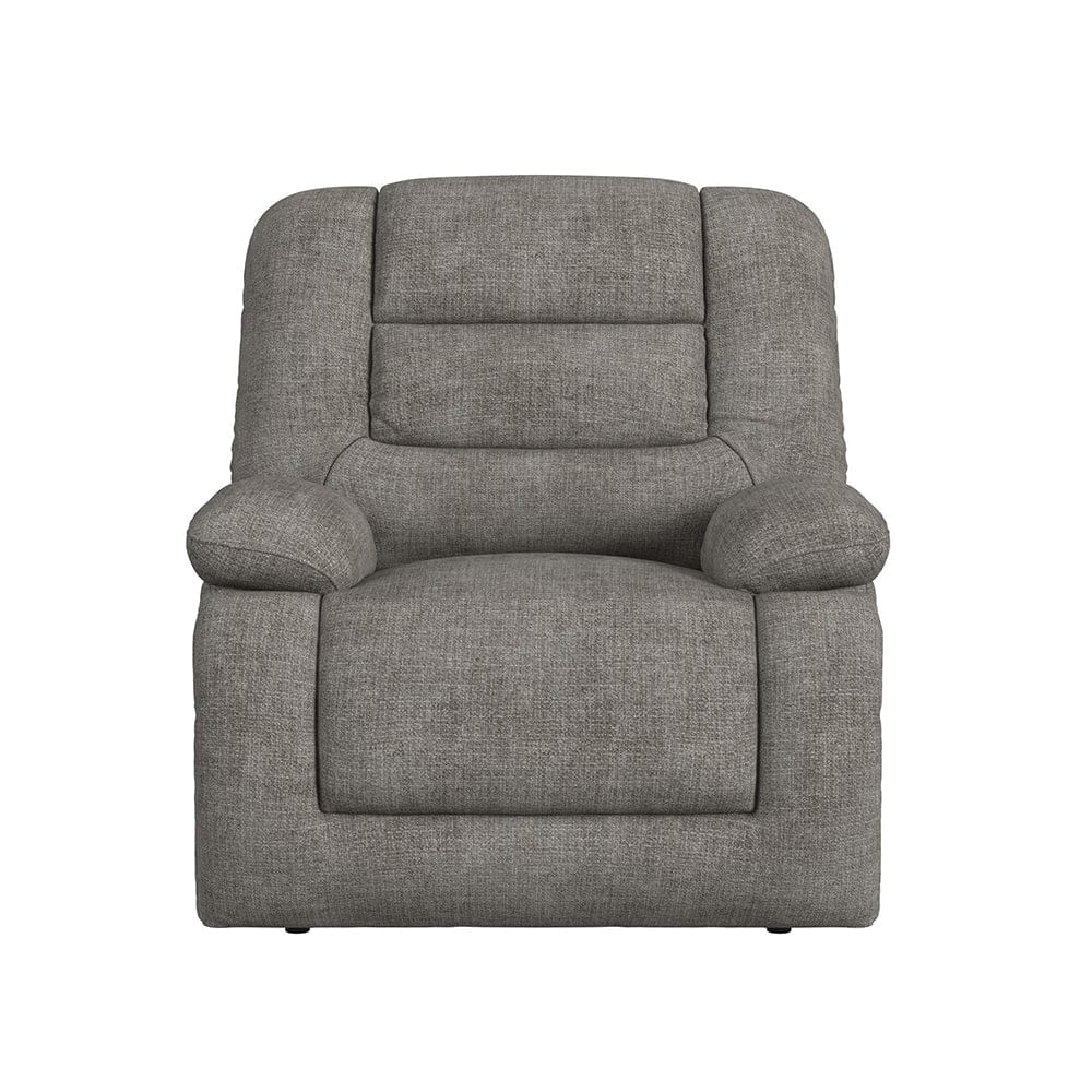 Picket House Furnishings -  Snyder P3 Recliner W/Heat Massage, zero gravity, memory foam in Amount Grey - U-17750-11582-105PPP view 3