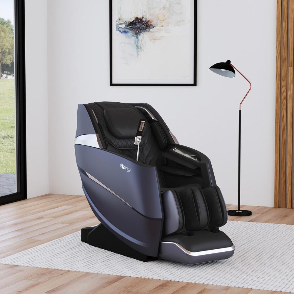 Picket House Furnishings -  Soothe Massage Chair in Black PU (Single Pack) - U-11660-8-601 veiw 6