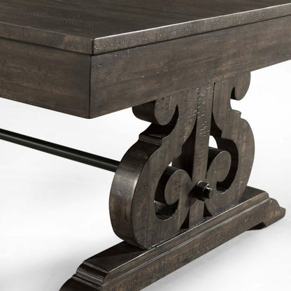 Picket House Furnishings - Stanford 2Pc Occasional Set Coffee And End Table in Smokey Walnut - TST1002PC veiw 5