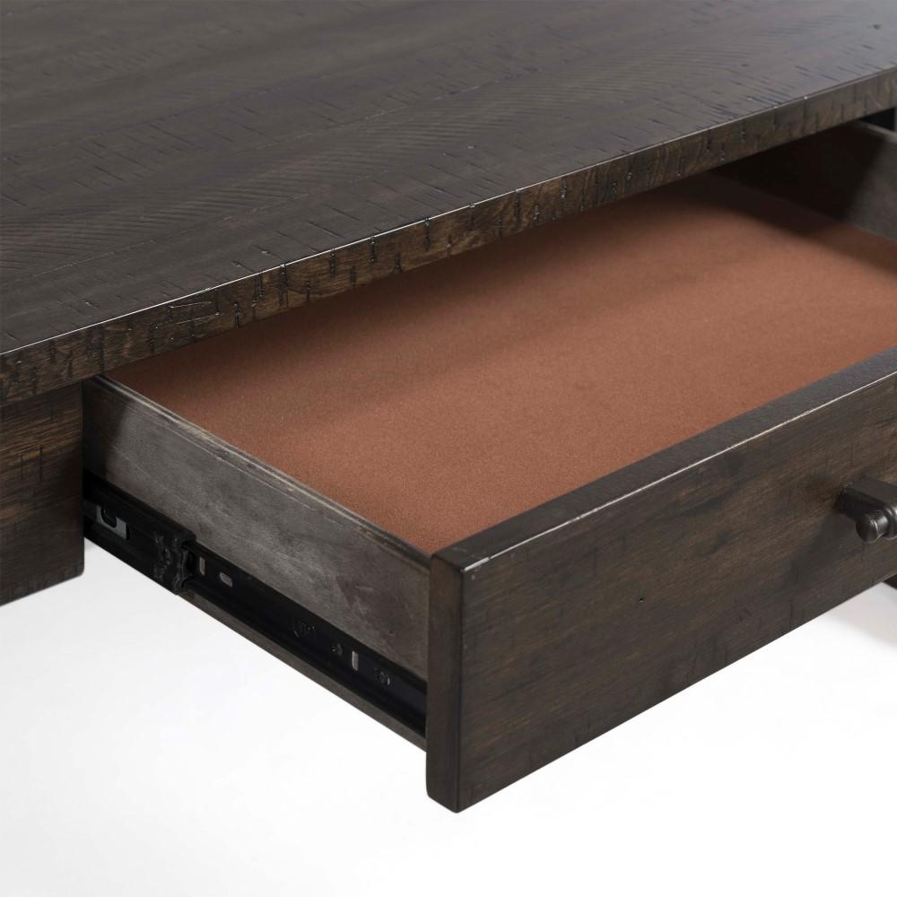 Picket House Furnishings - Stanford 2Pc Occasional Set Coffee And End Table in Smokey Walnut - TST1002PC veiw 6