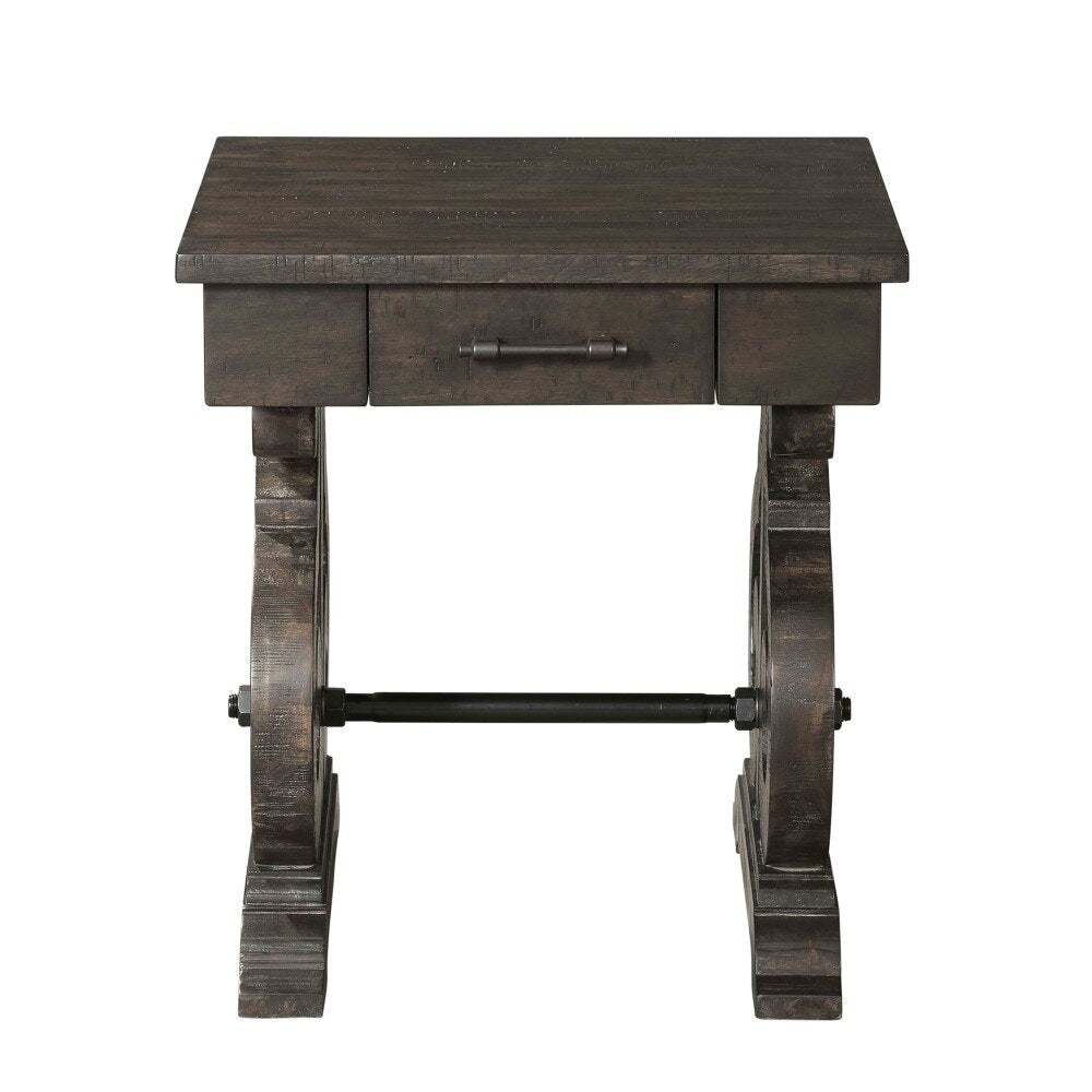 Picket House Furnishings - Stanford 3Pc Occasional Set Coffee And 2 End Tables in Smokey Walnut - TST1003PC veiw 3