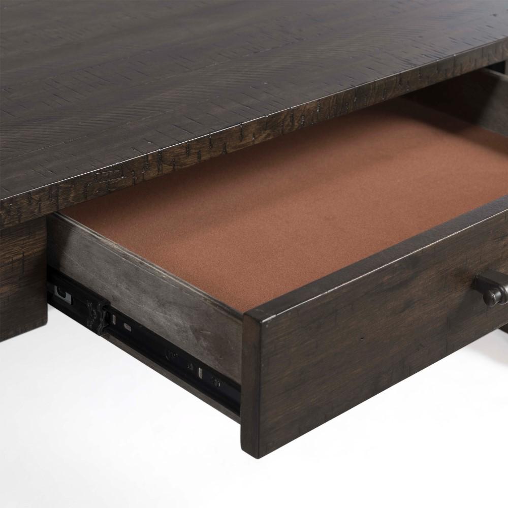 Picket House Furnishings - Stanford Chair Side Table in Smokey Walnut - TST100ST veiw 5