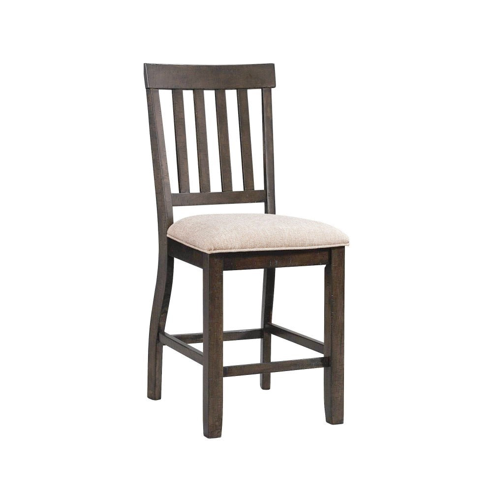 Picket House Furnishings - Stanford Counter Height 7PC Dining Set-Table & Six Slat Back Chairs - DST190C7PC veiw 5