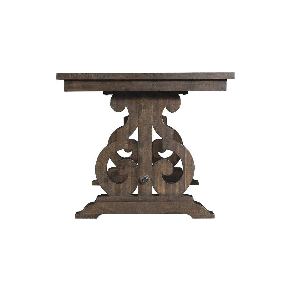 Picket House Furnishings - Stanford Counter Height 7PC Dining Set-Table & Six Swirl Back Chairs - DST195C7PC veiw 4