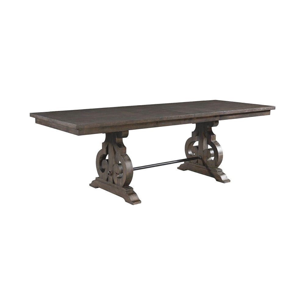 Picket House Furnishings - Stanford Counter Height 9PC Dining Set-Table & Eight Swirl Back Chairs - DST195C9PC veiw 2