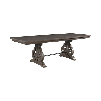 Picket House Furnishings - Stanford Counter Height 9PC Dining Set-Table & Eight Swirl Back Chairs - DST195C9PC veiw 2