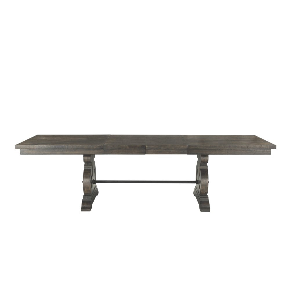 Picket House Furnishings - Stanford Dining Table, 4 Side Chairs, Pew Bench - DST100SB6PC veiw 4
