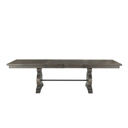 Picket House Furnishings - Stanford Dining Table, 4 Side Chairs, Pew Bench - DST100SB6PC veiw 4