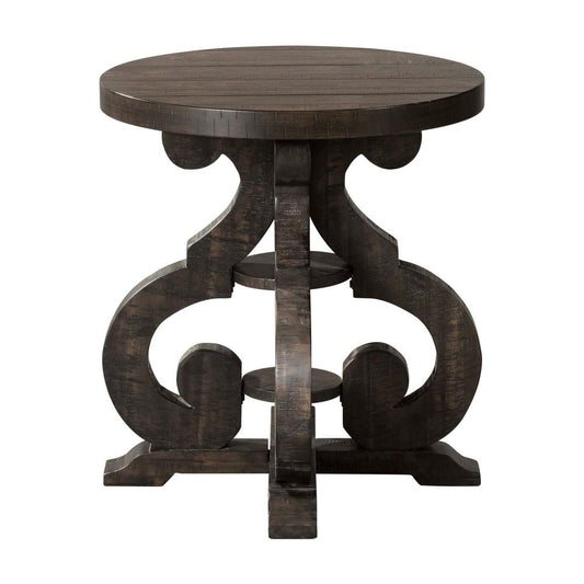 Picket House Furnishings - Stanford End Table in Smokey Walnut - TST100ET veiw 1