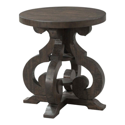 Picket House Furnishings - Stanford End Table in Smokey Walnut - TST100ET veiw 2