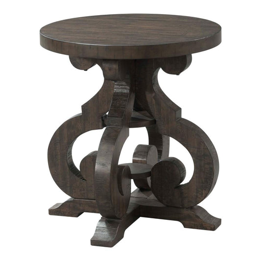 Picket House Furnishings - Stanford End Table in Smokey Walnut - TST100ET veiw 2