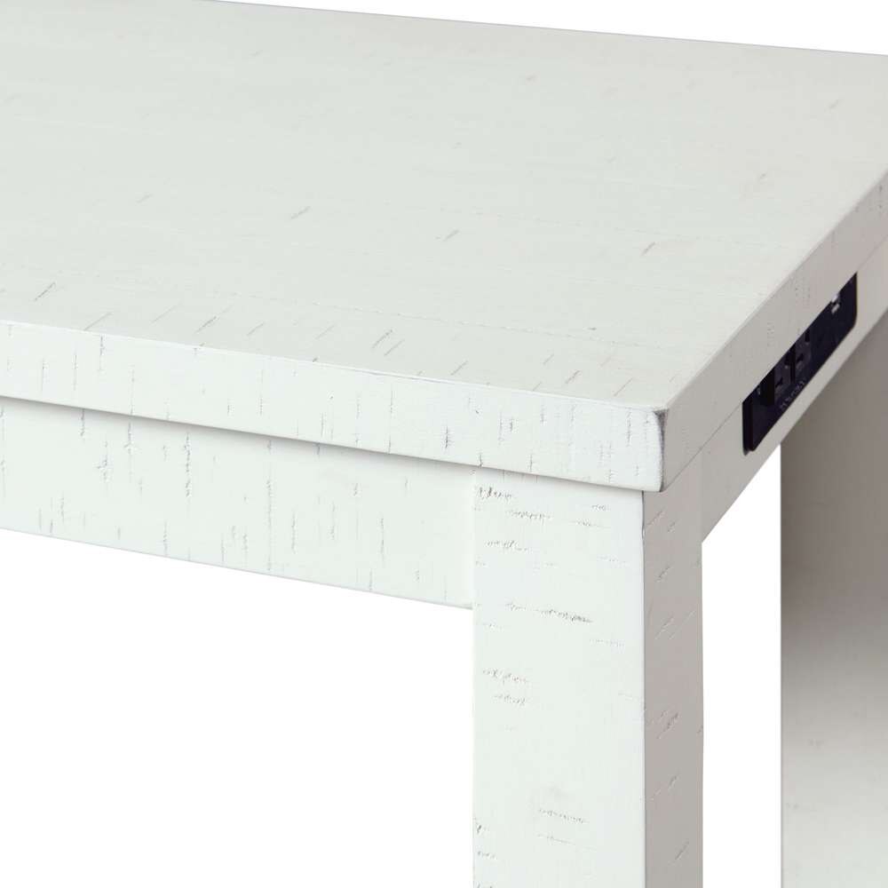 Picket House Furnishings - Stanford Multipurpose Bar Table Set in White - TST700BTSP veiw 5