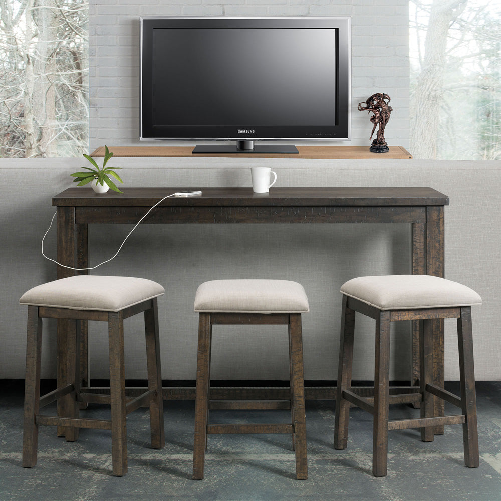 Picket House Furnishings - Stanford Occasional Bar Table Single Pack (Table + Three Stools) - TST100BTSP view 12