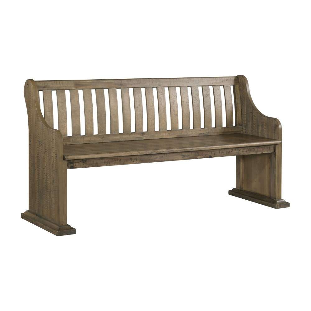 Picket House Furnishings - Stanford Pew Bench - DST300PW veiw 1