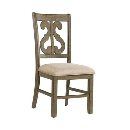 Picket House Furnishings - Stanford Round 5PC Dining Set-Table & Four Chairs - DST3805PC veiw 2
