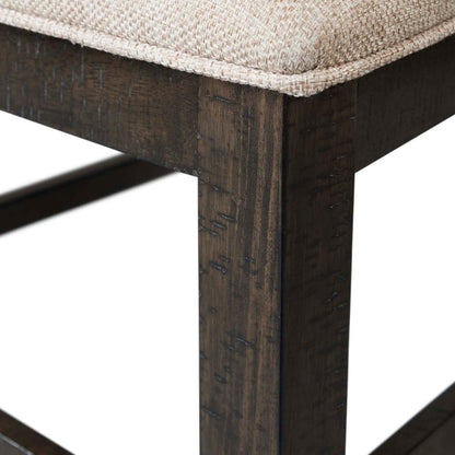 Picket House Furnishings - Stanford Round 7Pc Dining Set Round Table And 6 Chairs in Smokey Walnut - DST1807PC veiw 10